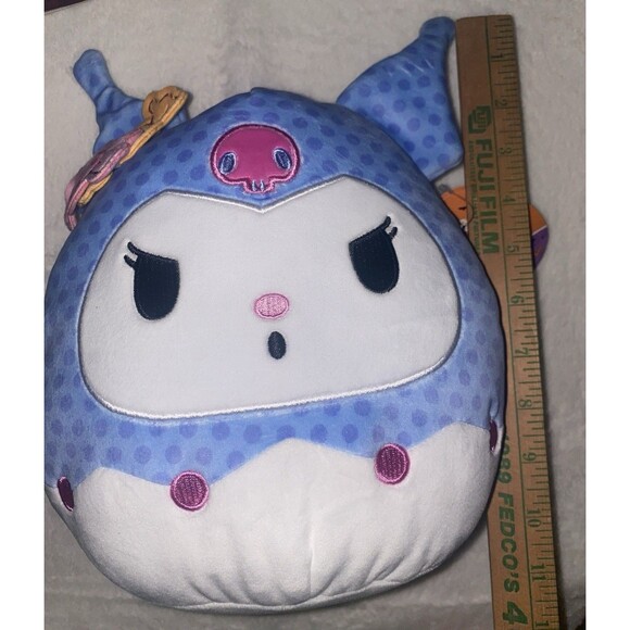 Squishmallow Hello Kitty Kuromi Witch Skull Halloween Plush 8" Brand NEW! 2025 - Picture 12 of 12